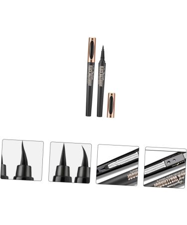 TOVINANNA 2pcs Makeup Eyeliner Waterproof Makeup Pens Makeup Accessories Retouching Pen Water Proof Abs Shell 1 count (Pack of 1) As Shown - Buy Online on GoSupps.com