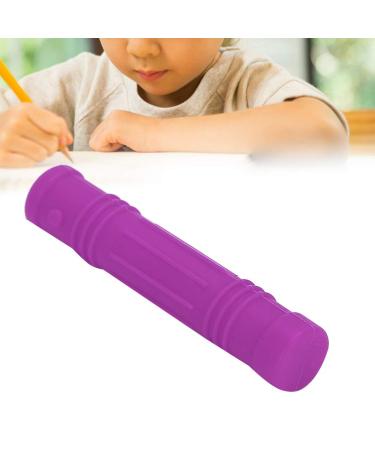Silicone Chewing Pencil Attachment & Jewelry for Autism & ADHD - Chewable Toys for Kids & Adults - Purple Saberstift Set - Buy Online on GoSupps.com