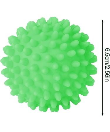 6Pcs Dryer Tumble Balls Reusable Dryer Laundry Balls Reduce Wrinkles and Static Cling Green - Buy Online on GoSupps.com