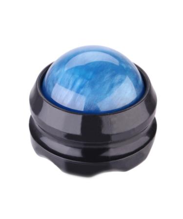 Ydseozoa manual massage scroll ball relief tensioned and painful muscles roller massager for muscles shoulders shoulders poor back belly legs or feet for relaxation and therapy (blue)
