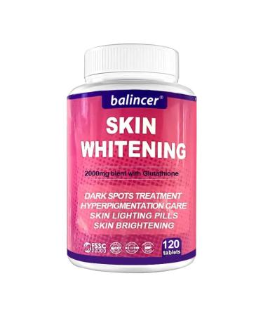 L-GLUTATHIONE SKIN WHITENING ANTI-AGING POWERFUL ANTIOXIDANT SUPPLEMENT 2000MG