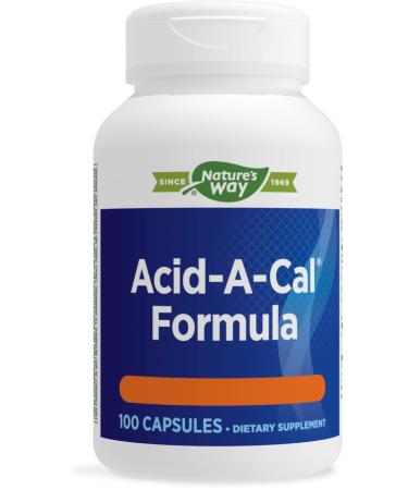 Enzymatic Therapy Acid-A-Cal Formula 100 Capsules