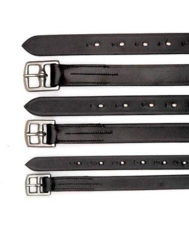 White Horse Equestrian Apna Stirrup Leathers Easycare Strap Classic Riders Saddle Gear Brown 36"