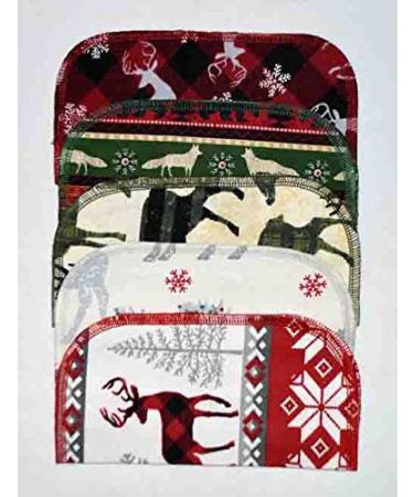 Little Wipes (R) Flannel 2 Ply Winter Napkins 8x8 inches 5 Pack - Cozy Lodging Set - Buy Online on GoSupps.com