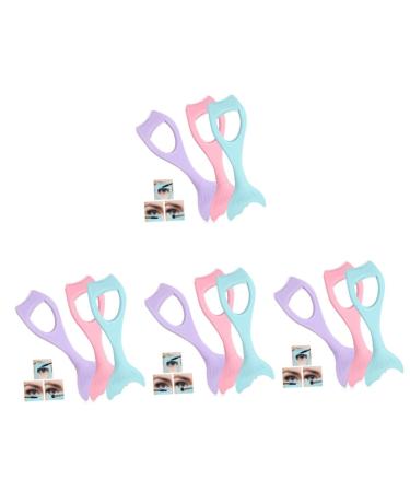 FRCOLOR 12 Pcs Eyeliner Auxiliary Artifact Eyelash Mascara Lash Separator Cosmetic Mascara Shield Make up