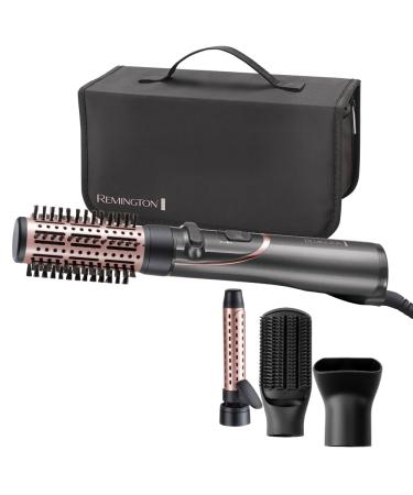 Remington warm air brush rotating (automatically) curl & straight 3-in-1 ions styler: volume curls & smooth styles 4 attachments (volume styler curling rod styling concentrator paddle brushes) AS8606 - Buy Online on GoSupps.com