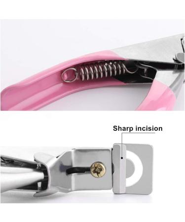 Professional False Nails Clipper | Nail Art Manicure Tool for Acrylic & Gel Tips - Buy Online on GoSupps.com