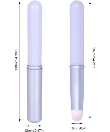 Makeup Brush Multipurpose Even Application Lip Brush Round Head with Cover for Travel - Buy Online on GoSupps.com