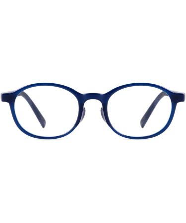 Ade Wu Children's Blue Light Filter Glasses - TR90 Round Frames for Boys & Girls Anti-Fatigue No Prescription Required - Buy Online on GoSupps.com