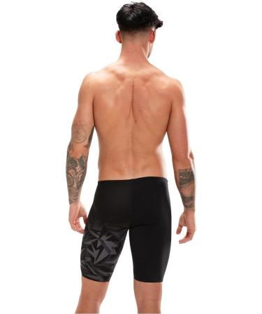 Speedo Men's Hyper Boom Placement V-Cut II Swim Shorts 6 - Black/Grey | International Shipping Available - Buy Online on GoSupps.com