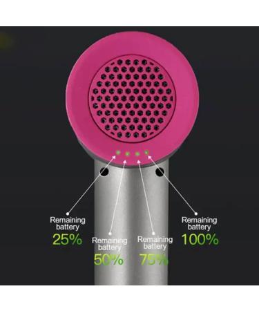 Cold/Hot Cordless Hair Dryer Portable Rechargeable Blow Dryer High-Speed Travel Hair Dryer Low Noise Home Hair Dryer for Women and Men - Buy Online on GoSupps.com