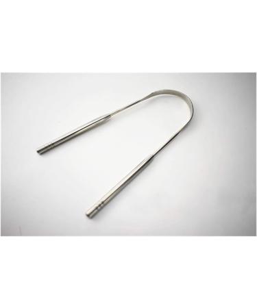 Graziella Quality Edelstahl Tongue Scraper - Fresh Breath & Oral Hygiene Tool for Effective Tongue Cleaning - Buy Online on GoSupps.com