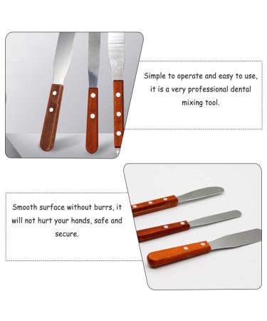 HEALLILY Plaster Alignment Spatula Set - 3pcs Mixing & Modeling Lab Restorative Instruments for Precision in Dental & Craft Projects - Buy Internationally - Buy Online on GoSupps.com