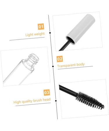 BIUDECO 11pcs Eyelash Tube Liquid Containers Clear Eyelash Wand Tube Portable Mascara Tube Baby Face Brush - Buy Online on GoSupps.com