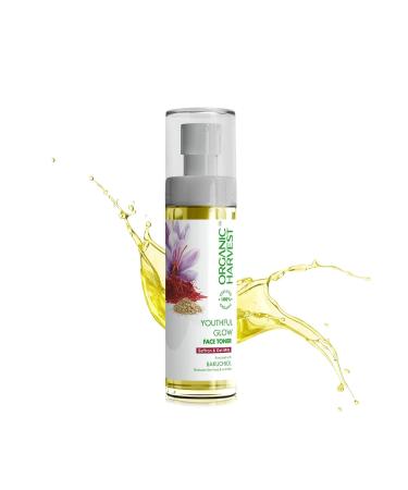 Orga nic Harvest Vitamin A Face Toner With Aloe Vera Ideal for Dry Skin Anti-Ageing Reduces Wrinkles for Women & Girls 100% Organic Paraben & Sulphate Free 100ml