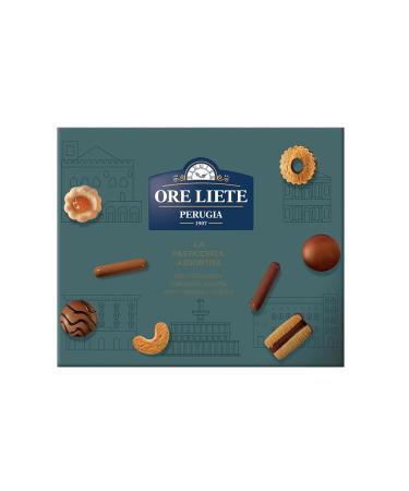 Ore Liete Perugia La Pasticceria Assortita Various Biscuits Italian Specialty Gift Box 350g