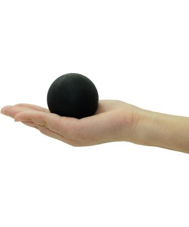 Massage Balls for Myofascial Relief - Hard Lacrosse Balls for Back Legs Feet & Hands - Trigger Point Massage Balls (2 Pieces Black) - Enhance Yoga & Muscle Relaxation - Buy Online on GoSupps.com