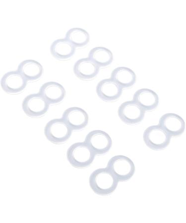 Ingrown Toenail Corrector Ring Washable Transparent Lightweight Silicone Ingrown Toenail Tool for Nail Care - Buy Online on GoSupps.com