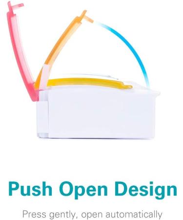 Large Weekly Pill Organizer - Sukuos 7 Day Pill Box with Easy Push Button Design - Buy Online on GoSupps.com