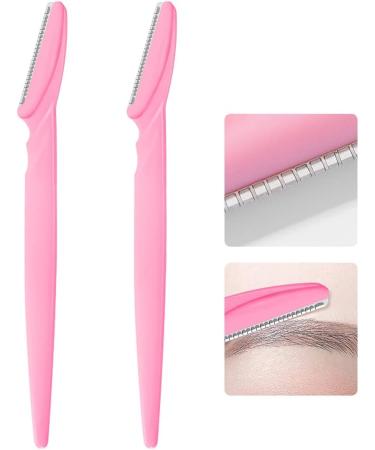 10 Eyebrow Razor Facial Epilator Trimmer - Pink Peeling Skin Tool for Precision Grooming | International Shipping Available - Buy Online on GoSupps.com