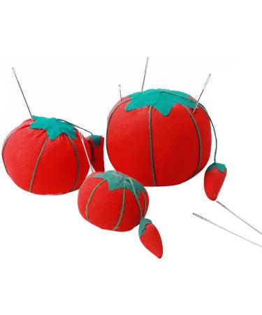 Bouti1583 3PCS Tomato Shaped Needle Pin Cushion - DIY Handcraft Tool for Cross Stitch Sewing - Buy Online on GoSupps.com