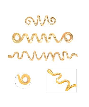 Csirnto 6-Piece Spiral Hair Needles & Clips Set | DIY Hairpins & Spiral Bun Accessories - Buy Online on GoSupps.com