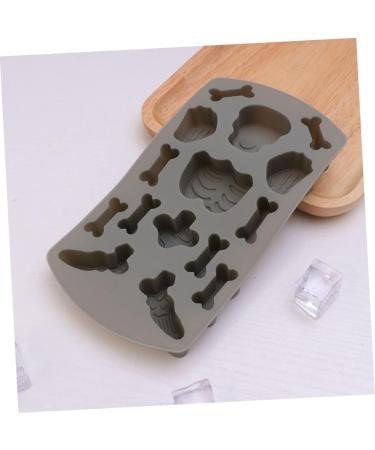 OUNONA 10 Pcs Cake Mold Silicone Molds for Candles Maniquin Halloween Skeleton Molds Bone Cookie Molds Skull Cookie Molds Silicone Cookie Molds Rubber Biscuit Silica Gel Dessert 21X11CMx5pcs - Buy Online on GoSupps.com