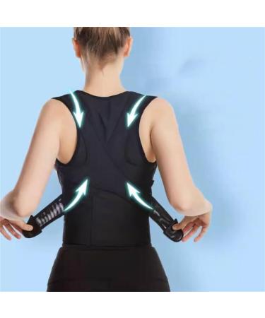 Breathable Hunchback Orthotics for Posture Correction - Invisible Back & Shoulder Support Large D - Buy Online on GoSupps.com