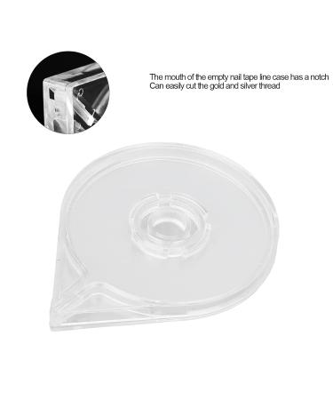 10-Pack Nail Art Stripe Box - Easy Cut Design Tape & Thread Roller Holder for Gold & Silver Nail Accessories - Buy Online on GoSupps.com