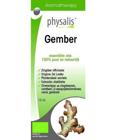 PHYSALIS - EATING. JENGIBRE 10ml ORGANIC PHYSALIS