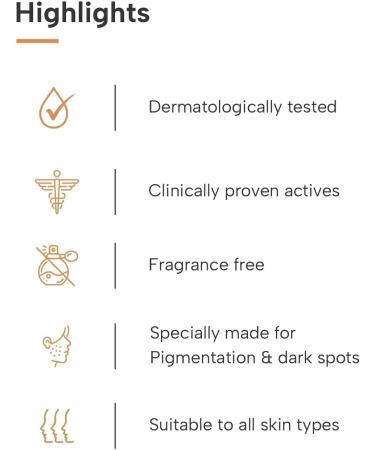 DERMA.TOUC.H Bye Bye Pigmentation Serum | For Pigmentation Dark Spots Blemishes | For all skin types | For Both Men & Women | 18ml - Buy Online on GoSupps.com