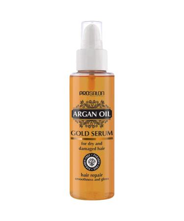 CHANTAL_Prosalon Argan Oil Hair Repair Gold Serum for Dry & Damaged Hair serum do w³osów z olejkiem arganowym 100ml