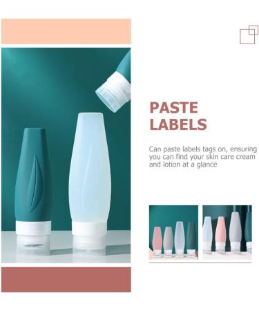 MAGICLULU 4 Sets Silica Gel Bottle Toiletries for Women Makeup Travel Containers Makeup Containers Travel Toiletry Squeezable Squeeze Lotion Miss Multifunction Cosmetic - Buy Online on GoSupps.com