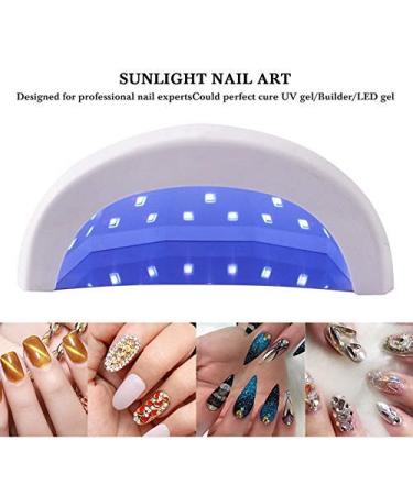 48W Intelligent Nail Lamp | LED UV Gel Curing & Nail Polish Dryer | Expert Manicure Tool for Home & Salon - Buy Online on GoSupps.com