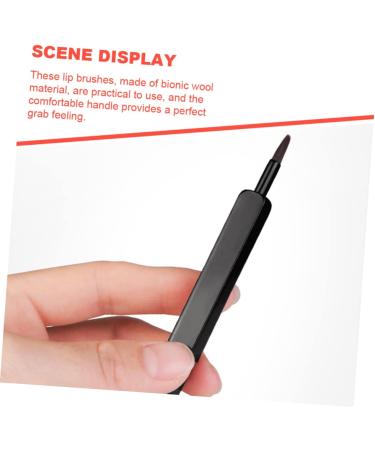 PLAFOPE 3pcs Retractable Lip Brush Cosmetics Brush Lipstick Applicator Makeup Brush Lip Balm Brush Makeup Tool Eyeshadow Applicator Eyeshadow Brush Lipstick Lip Mask Applicator - Buy Online on GoSupps.com