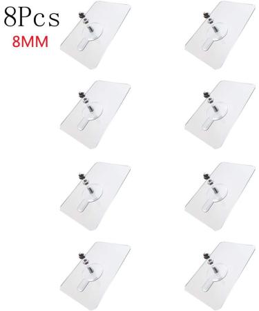 IHEHUA Kitchen Screw Non- No Drilling for Nail Bathroom Hook Wall Adhesive Kitchen Dining & Bar Dog Hair Dryer Sheets (B One Size) B One Size - Buy Online on GoSupps.com