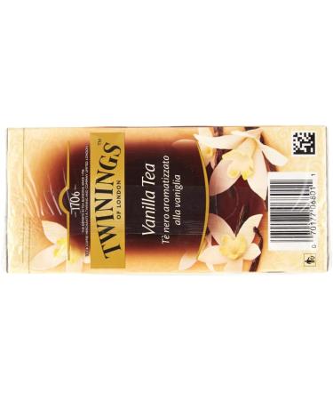  Italian Gourmet E.R. Set of 6 Twinings Vanilla Flavored Black Tea Black Tea with Vanilla Flavor 25 Filters + Gourmet Italian Tomato Pulp Box 400 g - Buy Online on GoSupps.com