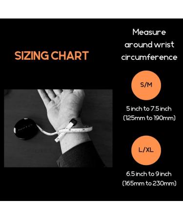 Impact Tied QB: Ultimate Universal Smartwatch Protection Bracelet - Compatible with Apple Watch Fitbit Garmin Samsung & More - Sizes L/XL Black - Buy Online on GoSupps.com