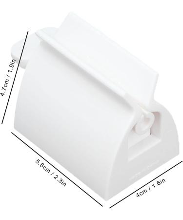 Toothpaste Squeezer Professional Compact Efficient Toothpaste Tube Squeezer for Home Bathroom(White) - Buy Online on GoSupps.com
