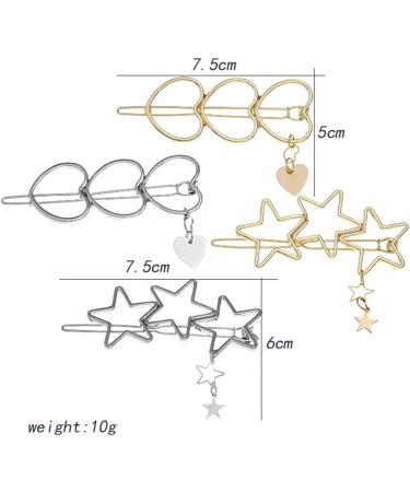 FRCOLOR Pearl Hair Clips Hair Clips for Women Snap Hair Clips for Women Hair Clip Metal Bridal Pearl Alligator Hair Clips Heart Hair Clips Accessories for Hair Clips Hairpin Button - Buy Online on GoSupps.com