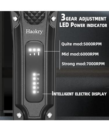 Haokry Professional Hair Clippers for Men - Cordless & Corded Barber Clippers for Hair Cutting and Grooming - Rechargeable Beard Trimmer - Buy Online on GoSupps.com