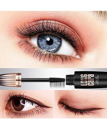 4D Silk Fiber Lash Mascara - Natural Waterproof, Long-Lasting, Lengthening & Thickening, Smudge-Proof for Eye Makeup - Buy Online on GoSupps.com