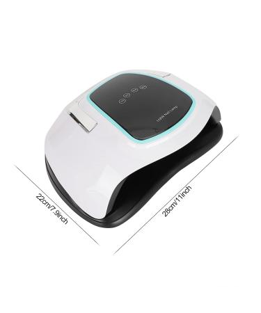 Professional 108W Gel UV LED Nail Lamp - Fast Nail Dryer with 4 Timer Settings & Intelligent Sensor for Nail Studios (EU) - Buy Online on GoSupps.com