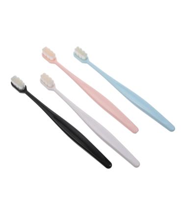 Foytoki 4 pieces of soft toothbrush manual toothbrush toothbrush for adult manual children's toothbrush for adult children's toothbrush oral care toothbrush toothbrush for