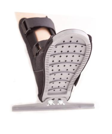 Support Boot Leg Foot Supports Foot Foot Stabiliser Boot Sprains Boot Fixed Shoes Supplies Equipment Braces for Sports Protect L Black