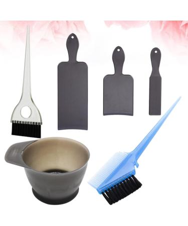 LALAFINA 1set Supplies Dyeing Dye Hair Kit for Reusable Coloring Dressing Store Tint Portable Bowl Comb Professional Tinting Dying Home Tool Mixing Use Salon Kit - & 10.8X34.7CM As Shown - Buy Online on GoSupps.com