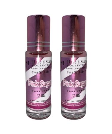 Fragrance Perfume smell like Pink Sugar W Roll On Oil 12ml (Pack of 2)