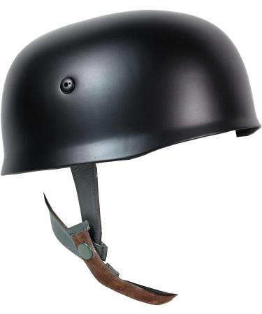 SYLPHID WW2 M38 Helmet  World War Supply German Paratrooper Fallschirmjager Helmet Black - Buy Online on GoSupps.com