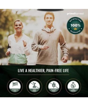 Primal Harvest Magnesium Supplement Complex 310mg - Glycinate Citrate Malate & Zinc - 120 Capsules - Buy Online on GoSupps.com