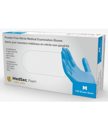 Nitrile Gloves Blue 3mil Powder Free 100/box (L) - Buy Online on GoSupps.com